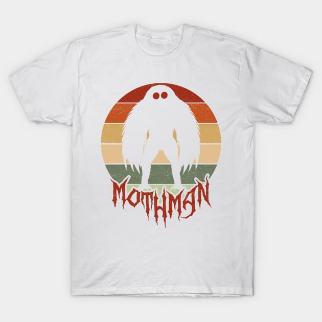 Retro Mothman T-Shirt by Tesszero